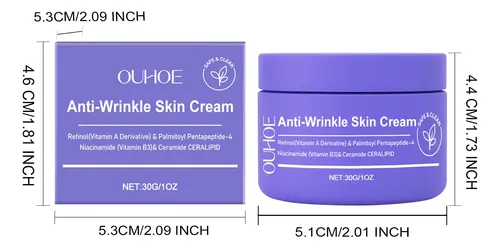 Crema Hidratante Ouhoe Para Piel Suave E Hidratada