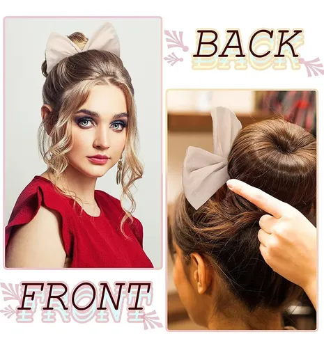 A M 10 Piezas Lazy Buns Hair Bun Maker Bandas De Moda
