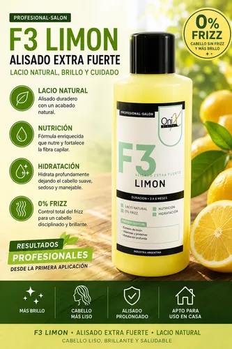 Alisados/tratamientos Onix Profesional X 3l A Elección