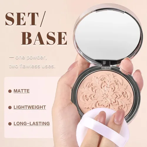 Ucanbe Polvo Compacto 2 En 1 Matte Light