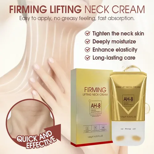 Crema Reafirmante Para Cuello Amtf Ah-8 Para Pieles Arrugadas. ,;