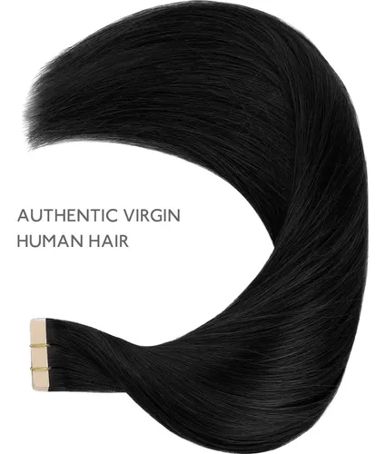 Extensiones De Cabello Humano Jet Black Wennalife 10 In 20 G