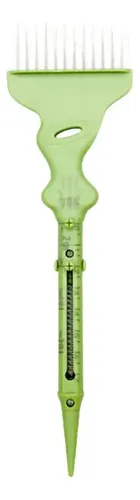 * 2 Peine Para Teñir El Cabello, Cepillo Recto, Verde