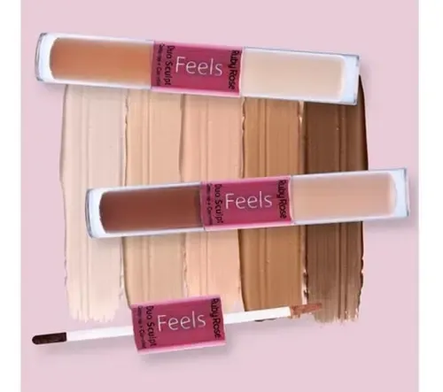 Corrector y contorno Sculpt Feels HB-8101 Ruby Rose Tom Cookie 60/choc Bitter 40