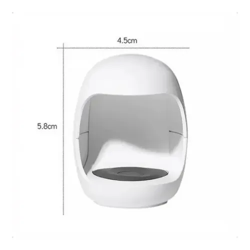 Mini Cabina Uv Led Uñas Dedos 6w Esculpidas Gelificadas Semi