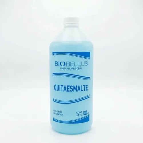 Quitaesmalte Común Con Acetona Manicuria Biobellus 1000 Cc