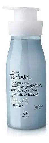 Crema Hidratante Corporal Natura Tododia Fragancia Flor De Lis 400ml