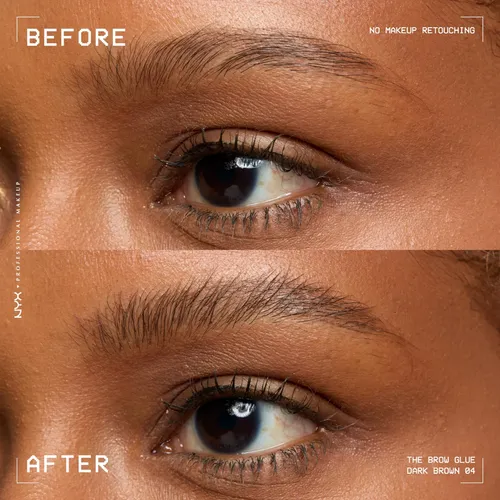Gel Para Cejas Nyx The Brow Glue 04 Dark Brown