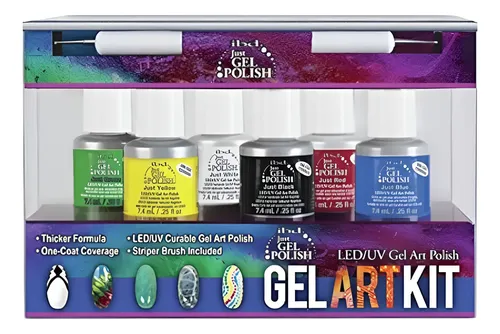 Kit Para Nail Art Just Polish Gel Art Ibd
