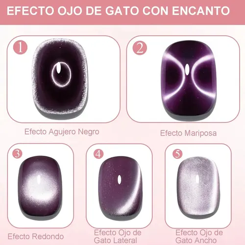 Magnet 3 – 1 Para Esmalte De Uñas En Gel Con Efecto Ojo De G