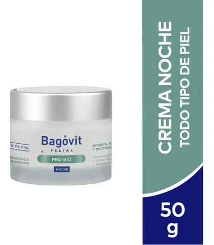 Bagóvit Facial Pro Bio Crema Nutritiva Regeneradora De Noche