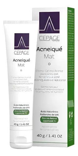 Cepage Acneique Mat Crema-gel Seborreguladora Piel Grasa 40g