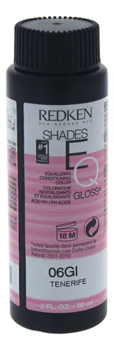 Tinte De Pelo Redken Shades Eq Color Gloss 06gi Tenerife 60m