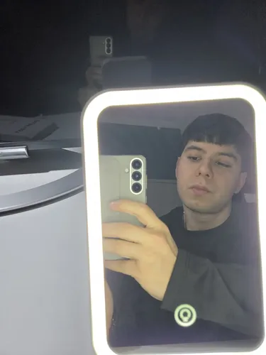 Espejo Con Luz Led Maquillaje Táctil Recargable Usb Premium