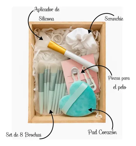 Kit Skincare Cuidado De La Piel Maquillaje Caja De Regalo