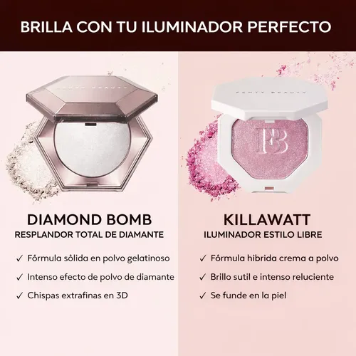 Iluminador Fenty Beauty Killawatt Highlighter Ruby Richez