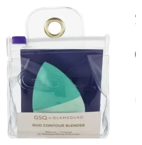 Esponja Blender Maquillaje Duo Contour Gsq By Glamsquad