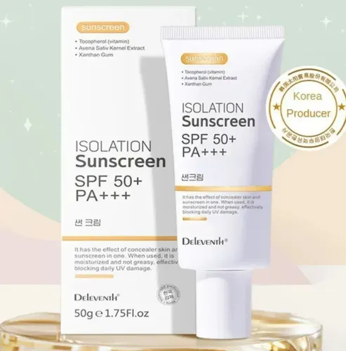 Protector Solar Sunscreen Spf50+ Pa+++ Deleventh 50g.
