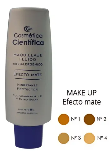 Maquillaje Fluido Hipoalergenico Efecto Mate Tono 1