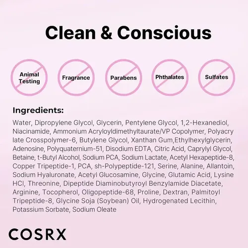 Ss Loción Cosrx The Skin Booster De 6 Péptidos Cosrx Todo K