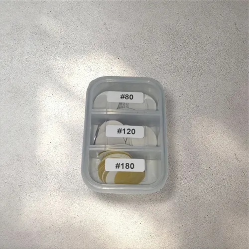 Kit Podología Con Papel De Lija Y Soporte Metálico