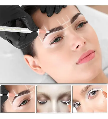 Juego De Lápices De Cejas Impermeables Para Maquillaje