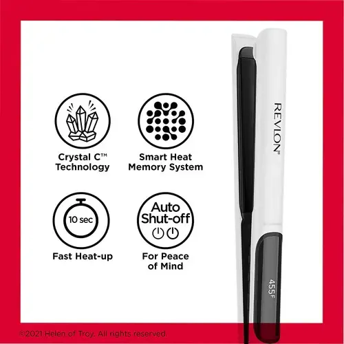 Plancha Digital De Cerámica Para El Cabello, 1 Pulgada