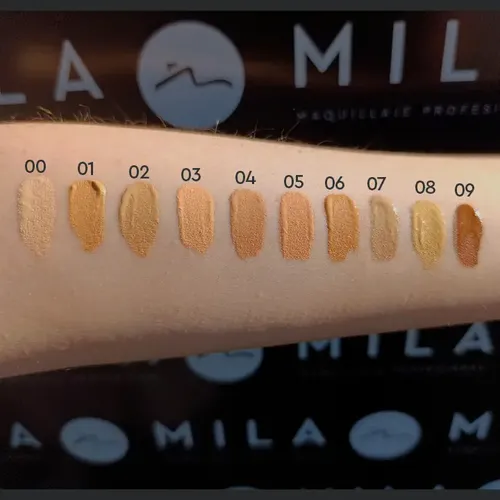 Corrector Líquido Mila Marzi HD Hidratante para Ojeras y Rostro, Tono Amarillo