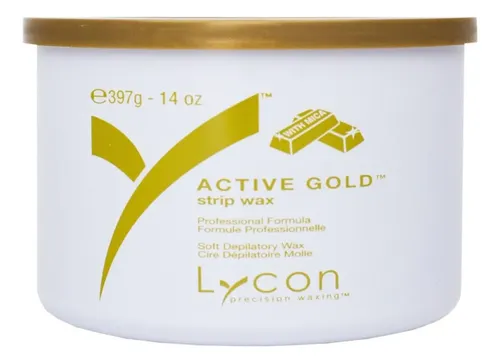 Cera En Tiras Lycon Gold Active Soft 14 Oz