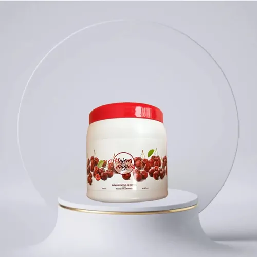 Baño De Crema Nutritivo Cereza Mujeres Mágicas 1/2kilo