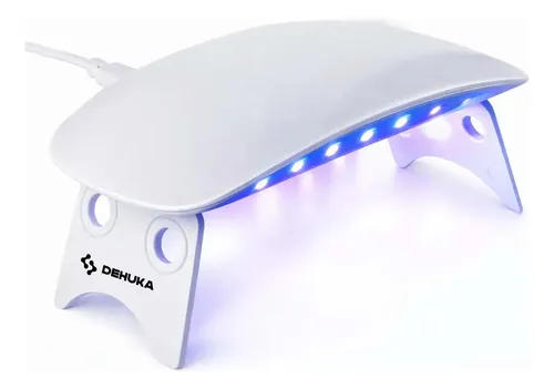Cabina Para Uñas Dehuka Led/uv Mini, Compacta Y Portátil, Secado Rápido