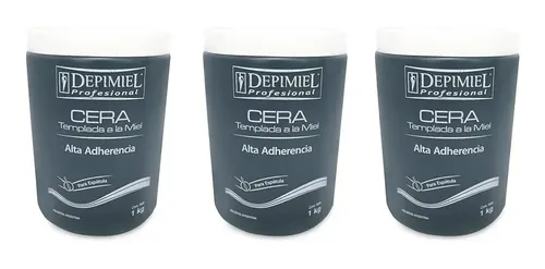 Cera Depilatoria Depimiel Para  Espátula X 3 Unidades