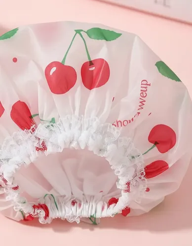 Gorro De Baño Impermeable Estampado Para Uso Diario
