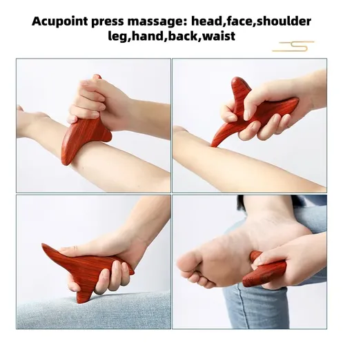 Madera De Masaje Portátil Gua Sha Ligera Para Herramienta Wood