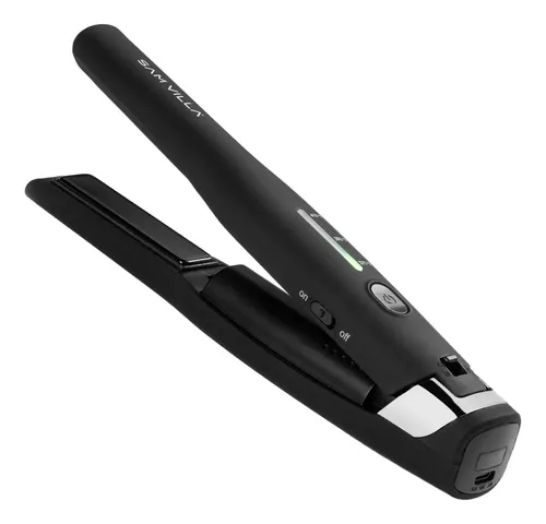 Sam Villa Pro Results – Plancha Plana Inalámbrica Para Via. Color Negro
