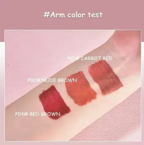 Pack de 3 Labiales Líquidos PTwoP Mate Efecto Terciopelo de Larga Duración