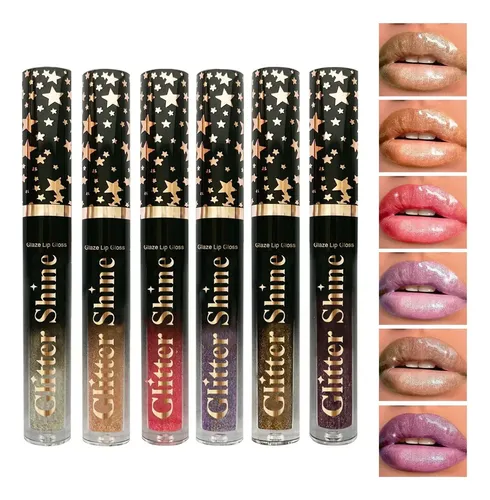 Set De Maquillaje Moderno Glossy Lip Lab