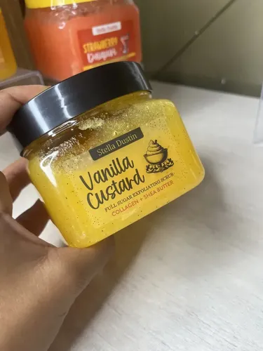 Exfoliante integral Stella Dustin 500 g | Crema de vainilla