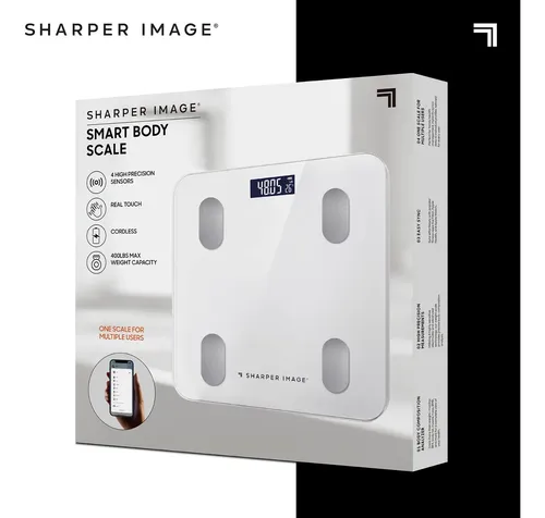 Bascula Inteligente Sharper Image Sihlscl500 Max 400 Lb