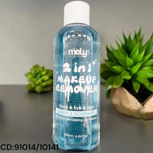 Agua Micelar Bifásica Mely Con Agua De Rosas Y Uva 200ml