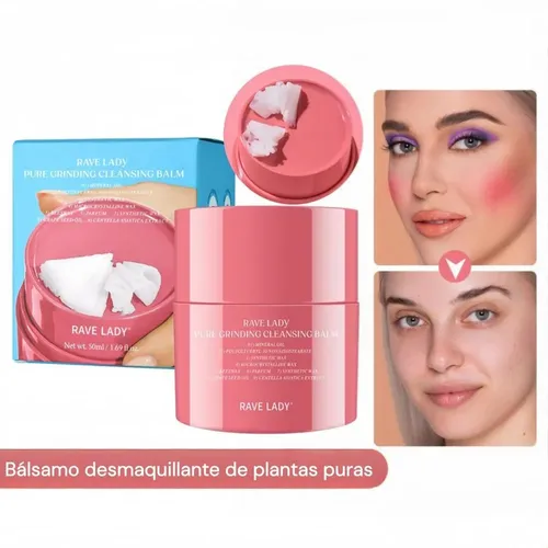 Bálsamo Desmaquillante Sólido Rave Lady 50ml