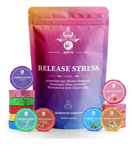 Vaporizadores De Ducha Bombas De Baño Orgánicas Paquete 18