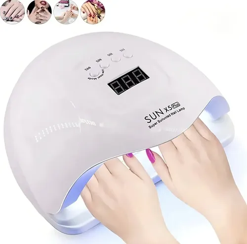 Cabina Para Uñas Uv Led C/display Gel Polish Sunx5 Plus 180w