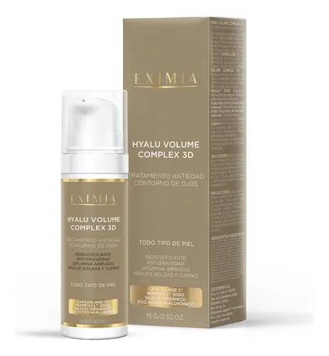 Eximia Hyalu Volume Complex 3d Contorno De Ojos Antiedad Antiarrugas Piel Sensible
