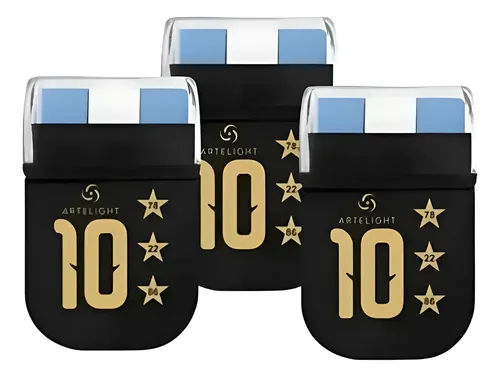 Maquillaje Mundial Argentina Bandera Celeste Y Blanco X 2