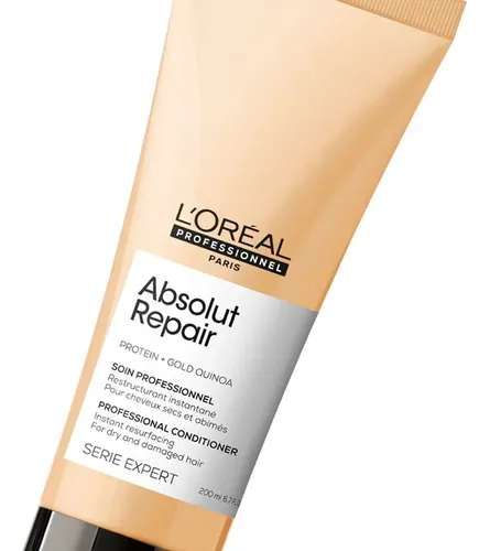 Acondicionador L’Oréal Professionnel Serie Expert Absolut Repair Gold Quinoa + Protein en botella de 200mL por 1 unidad