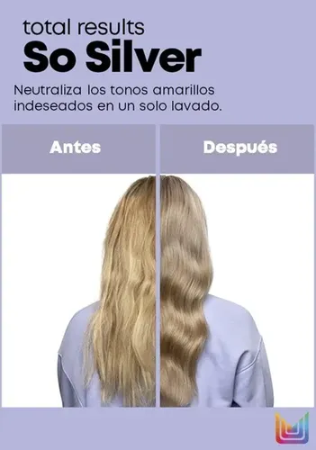 Shampoo Matizador Violeta Matrix Silver L´Oréal Cabelo Loiro