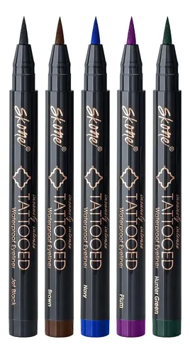 Delineador Líquido Tattoo 5 Colores Skone Cosmetics