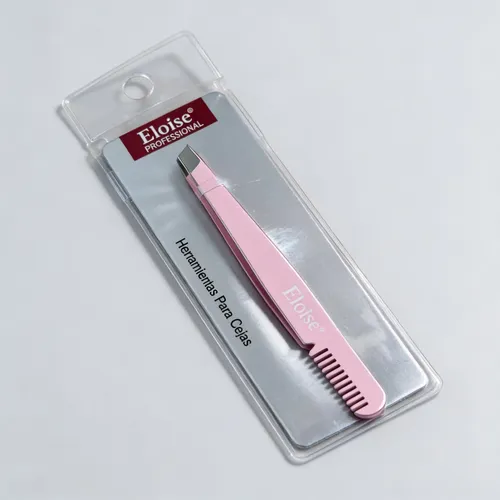 Pinza Depilar C-peine Cejas Profesional Punta Diagonal