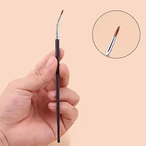 5 Uds Brocha Doblada, Brochas En Ángulo De Maquillaje Para Borrar